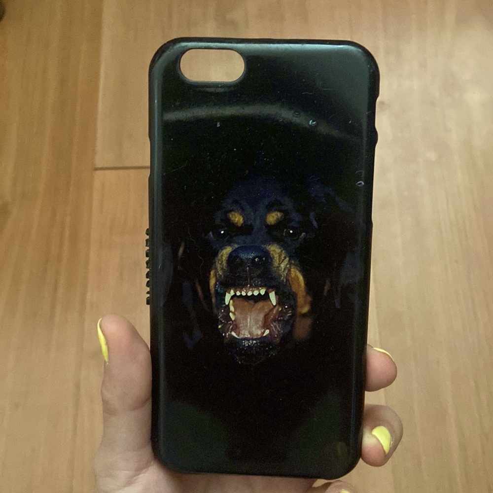 Authentic Givenchy Rottweiler iphone case-fits iphone 6